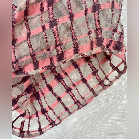 Vintage Rare! Semi Sheer Babette San Francisco Asymmetrical Top Unique Dead St… - Picture 14 of 14